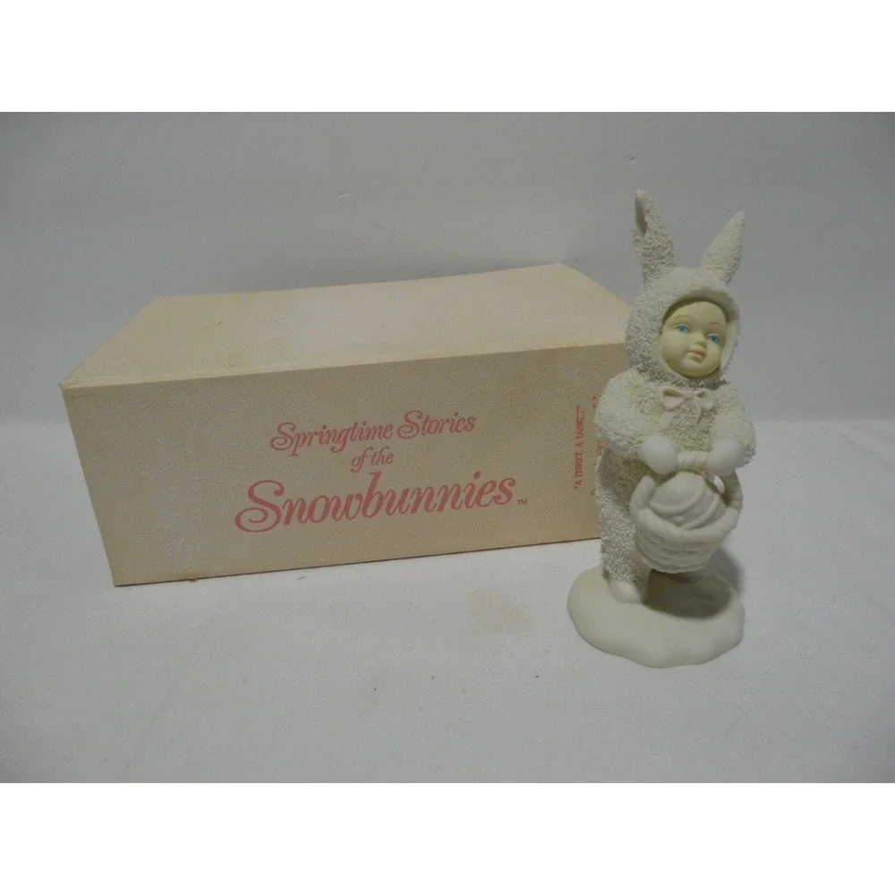 Stories of the Snowbunnies A Tisket A‎ Tasket Department 56 Easter Springtime